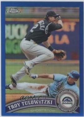Troy Tulowitzki [Blue Refractor] #160