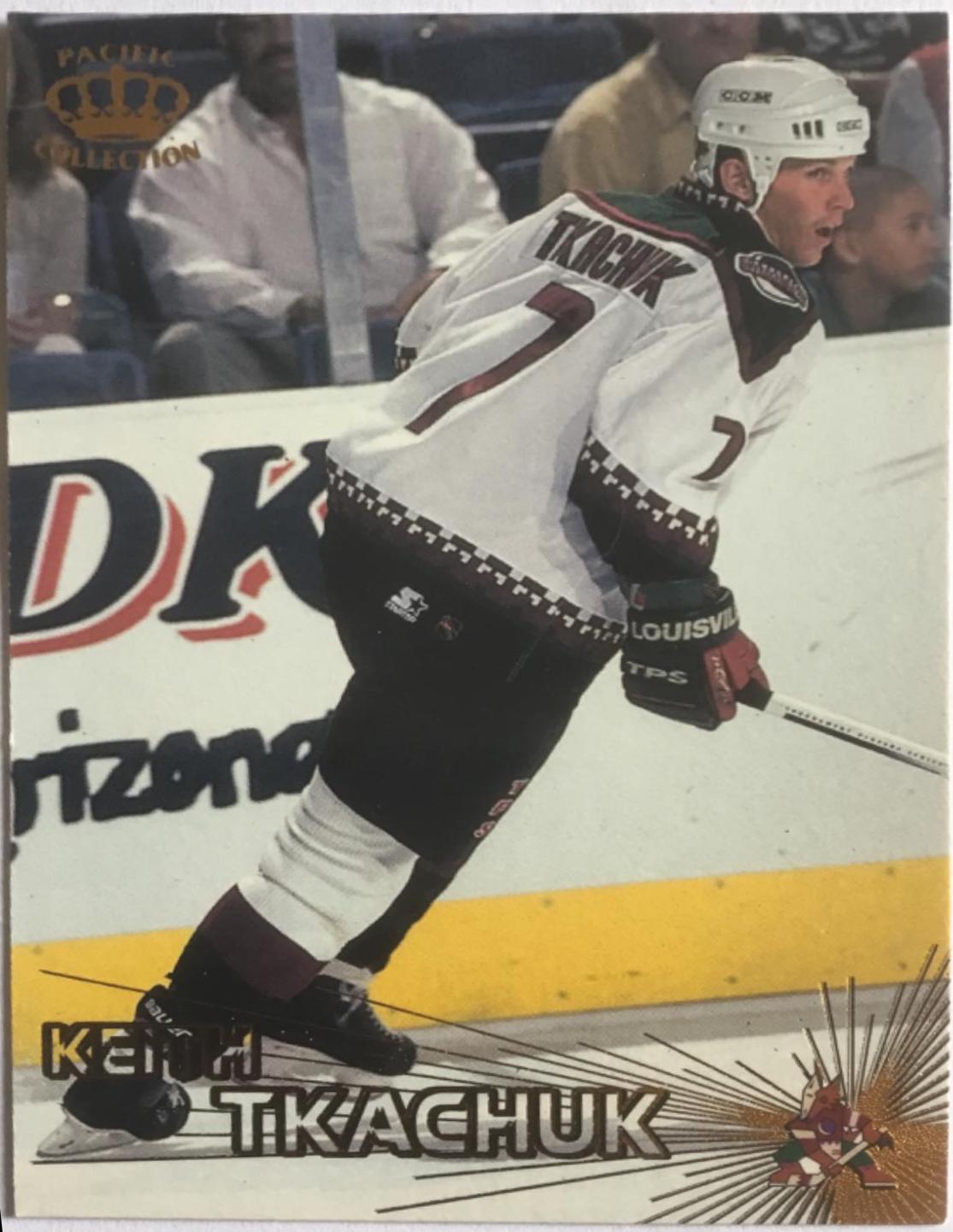 Keith Tkachuk #28 Hockey Cards 1997 Pacific Crown