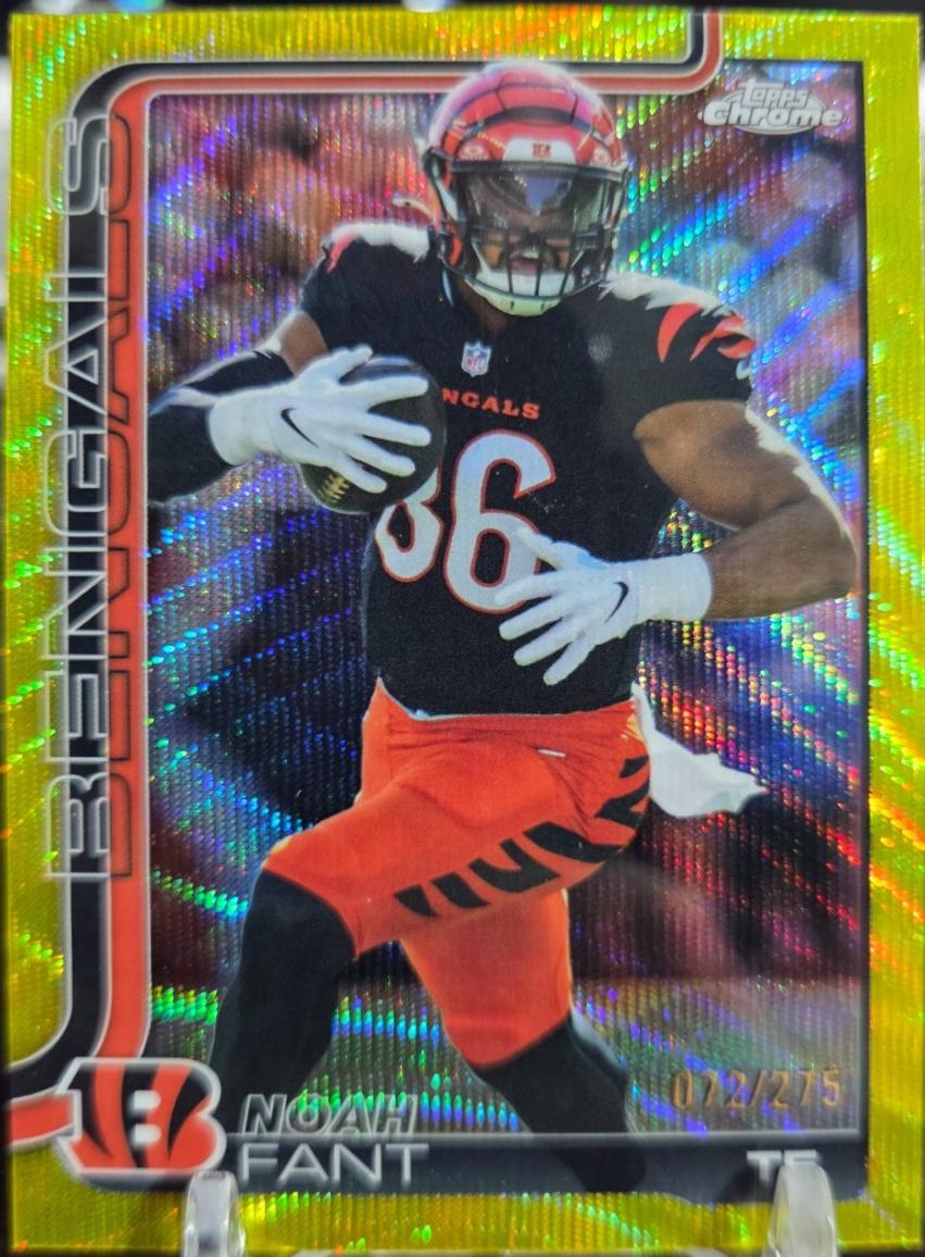 Noah Fant [Yellow Wave Refractor] #274