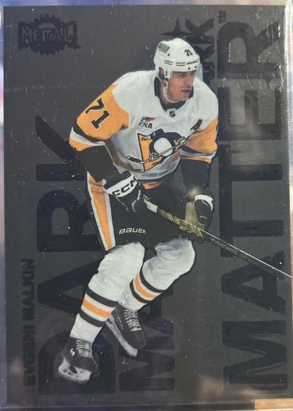 Evgeni Malkin #DM-8 Hockey Cards 2024 SkyBox Metal Universe Dark Matter