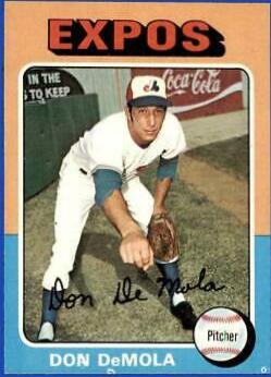 Don DeMola #391 Baseball Cards 1975 Topps