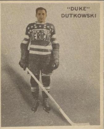 Duke Dutkowski #56 Hockey Cards 1933 World Wide Gum Ice Kings