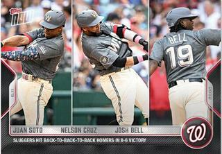 Juan Soto / Nelson Cruz / Josh Bell