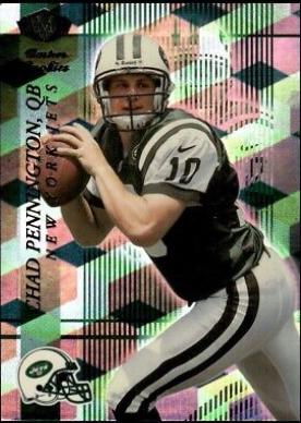 Chad Pennington #MR21 Football Cards 2000 Collector's Edge Masters Rookie