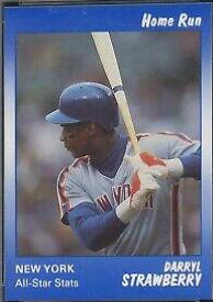 Darryl Strawberry #31 Baseball Cards 1991 Star Home Run Series