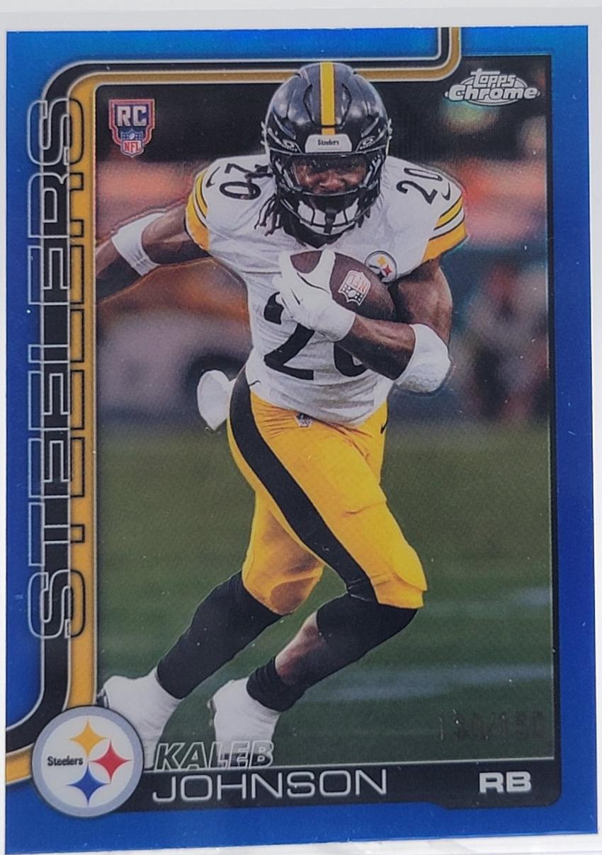 Kaleb Johnson [Blue Refractor] #323