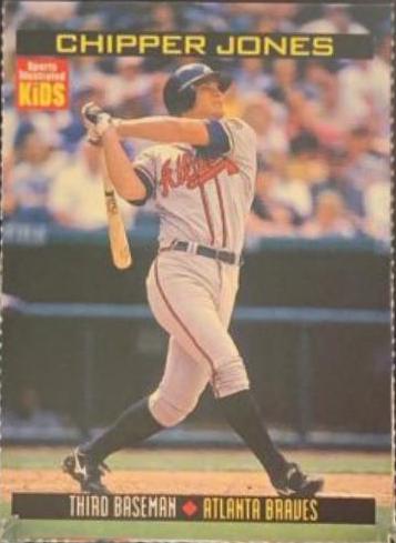 Chipper Jones #929 Baseball Cards 2000 Sports Illustrated for Kids
