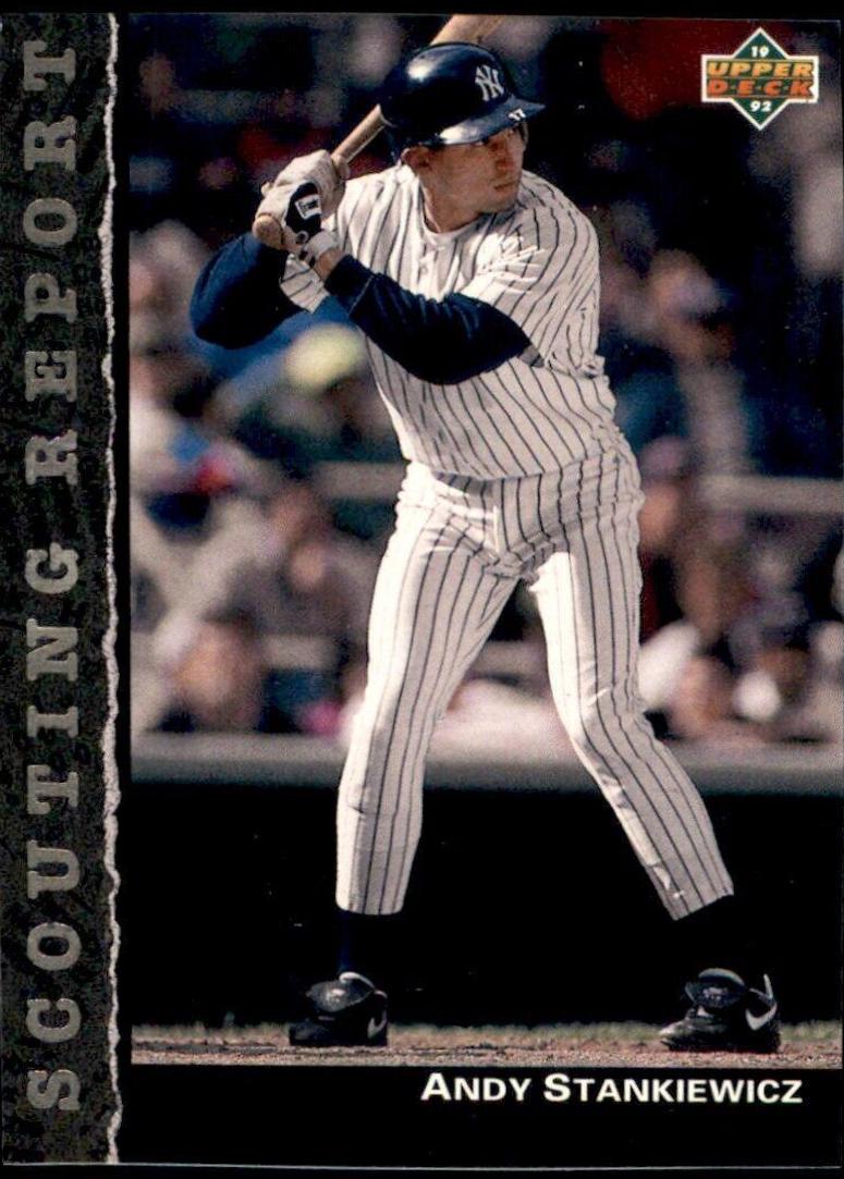 Andy Stankiewicz #SR21 Baseball Cards 1992 Upper Deck Scouting Report