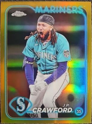 J.P. Crawford [Gold Refractor] #14