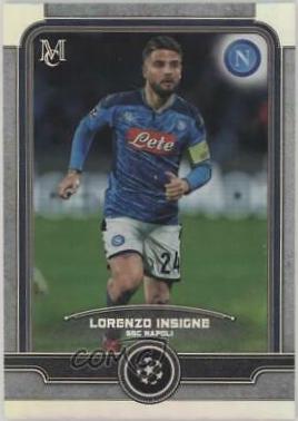 Lorenzo Insigne #39 Soccer Cards 2019 Topps Museum Collection UEFA Champions League