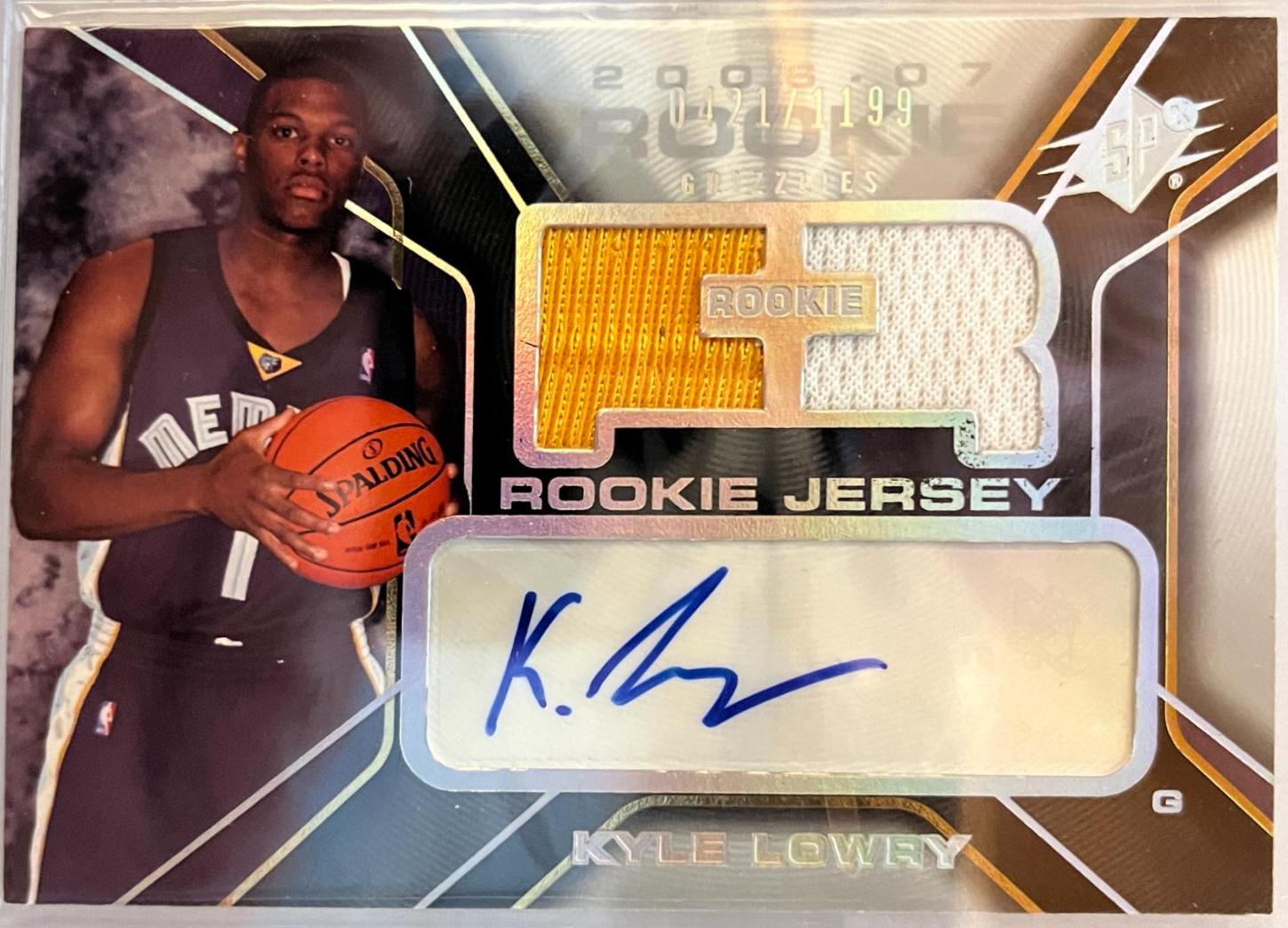 Kyle Lowry #140 Basketball Cards 2006 SPx