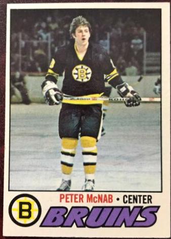 Peter McNab #18 Hockey Cards 1977 Topps