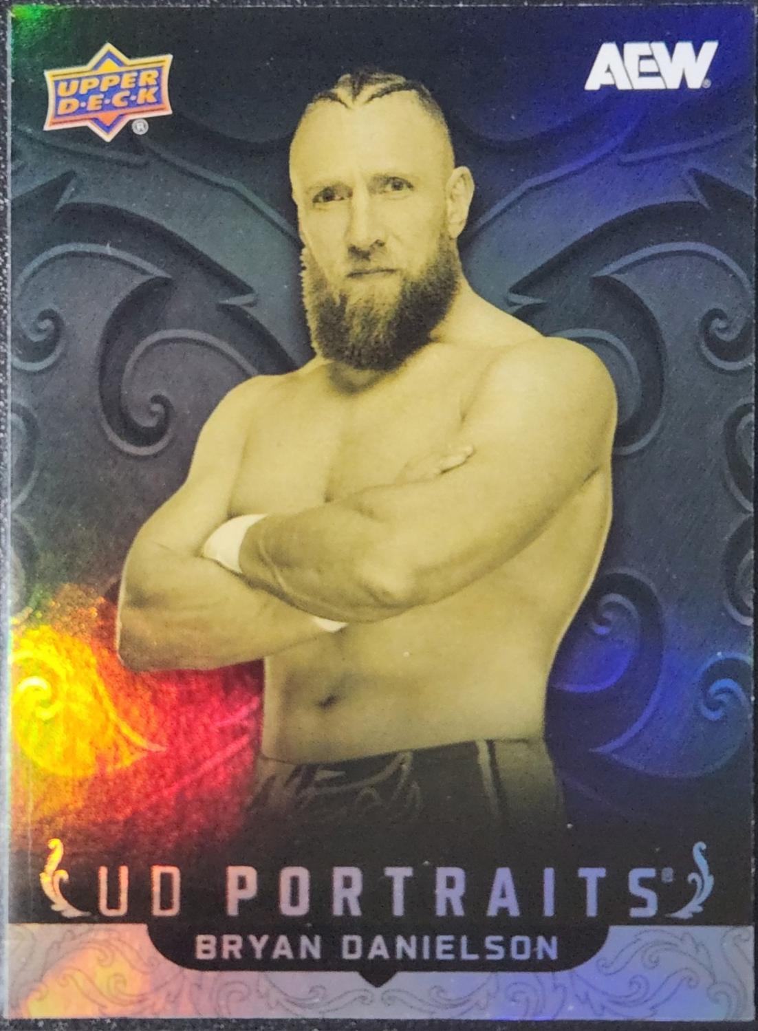 Bryan Danielson #UDP-5 Wrestling Cards 2025 Upper Deck AEW Portrait