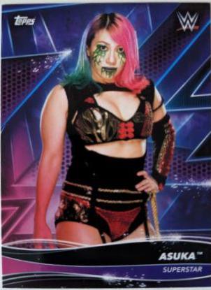 Asuka #9 Wrestling Cards 2021 Topps WWE Superstars