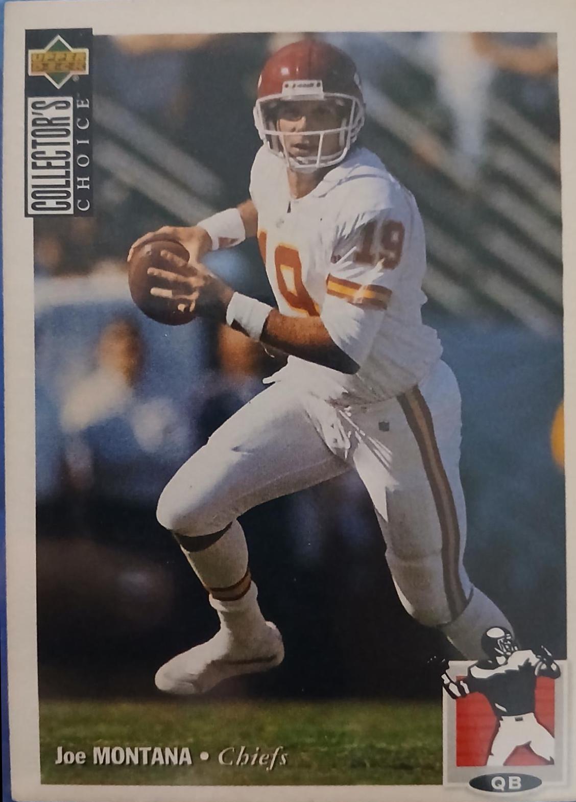 Joe Montana #13 Football Cards 1994 Collector's Choice Spanish