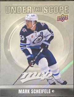 Mark Scheifele #US-14 Hockey Cards 2024 Upper Deck MVP Under the Scope