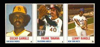 Frank Tanana, Lenny Randle, Oscar Gamble