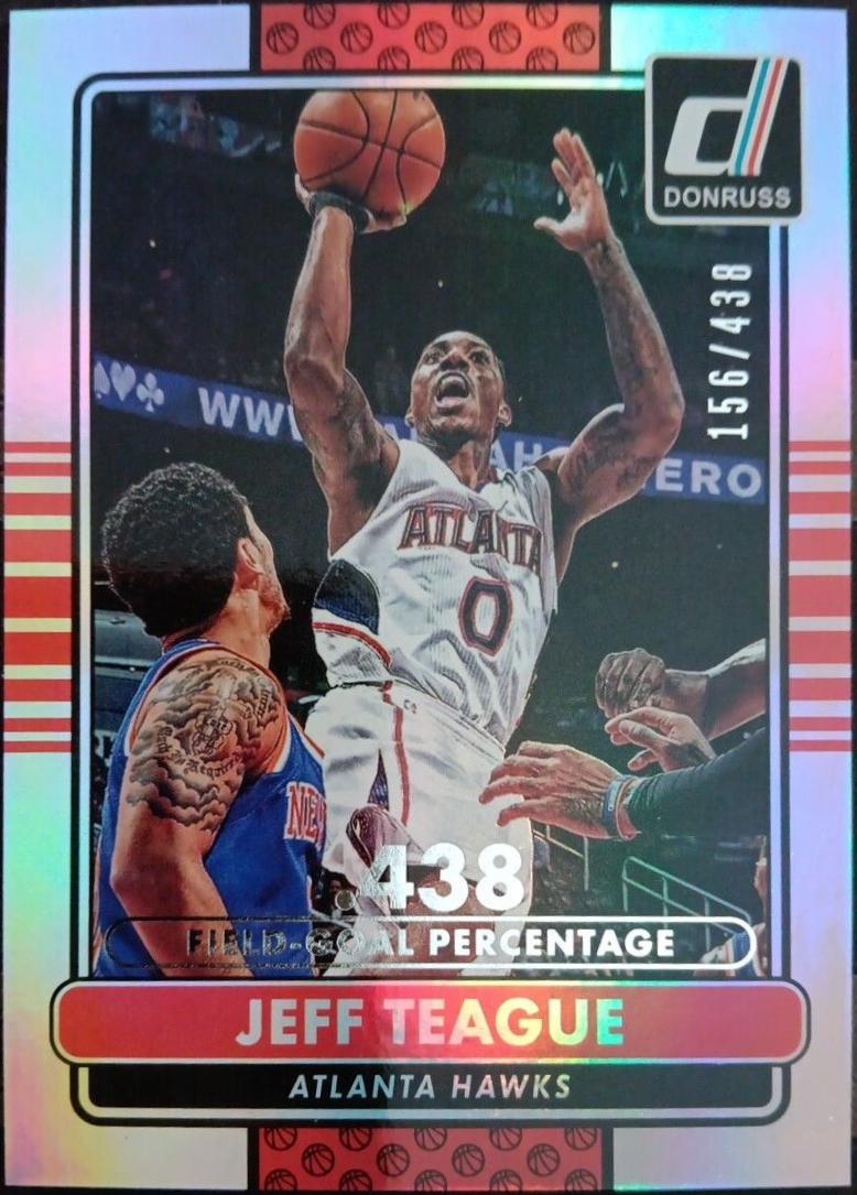Jeff Teague #32 2014 Panini Donruss Basketball