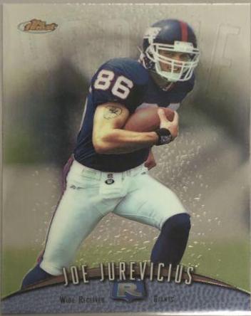 Joe Jurevicius #146 Football Cards 1998 Topps Finest
