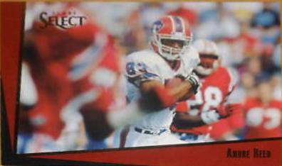 Andre Reed #2 Football Cards 1993 Panini Select