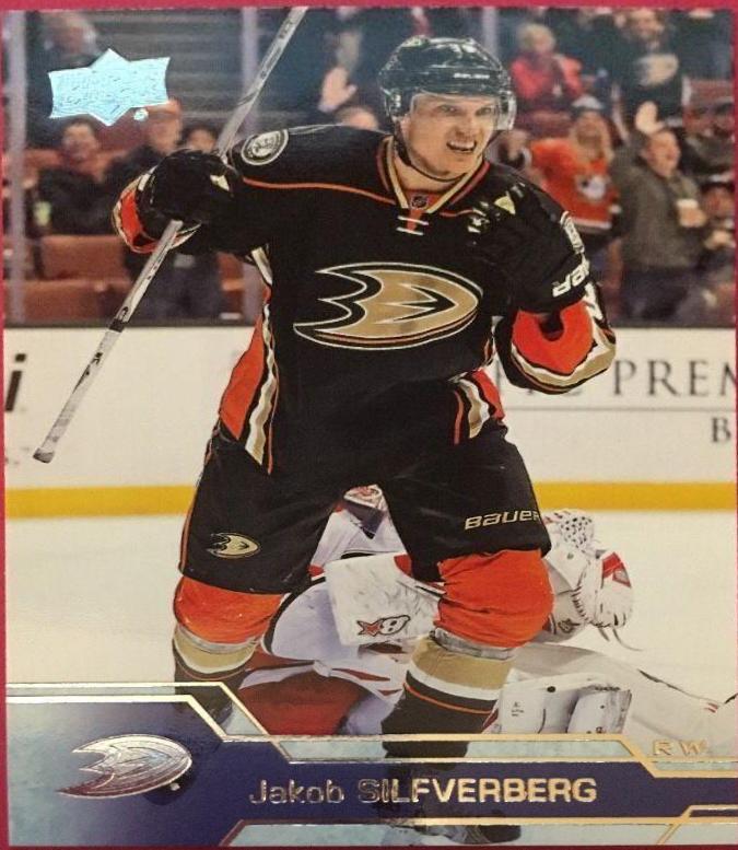 Jakob Silfverberg #3 Hockey Cards 2016 Upper Deck