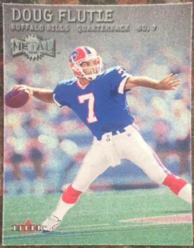 Doug Flutie #22 Football Cards 2000 Metal