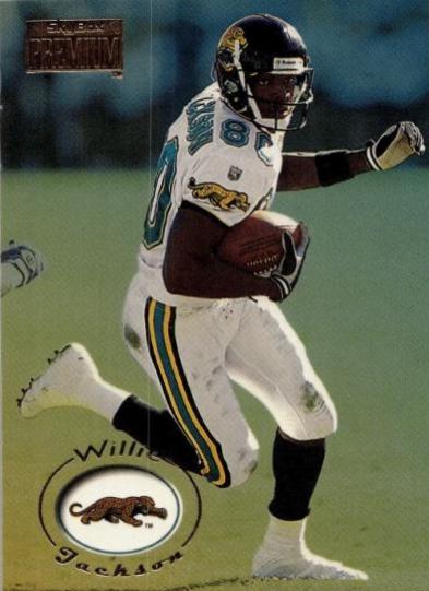 Willie Jackson #80 1996 Skybox Premium Football