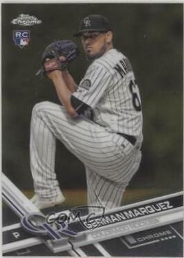 German Marquez #42 Baseball Cards 2017 Topps Chrome