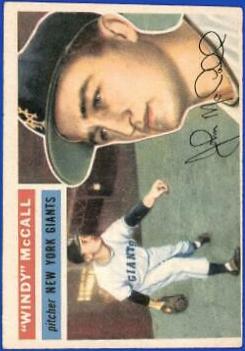 1956 Windy McCall [White Back] #44
