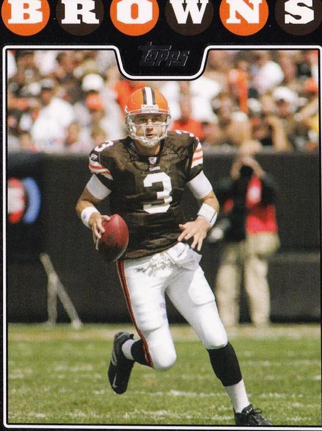 Derek Anderson #8 Football Cards 2008 Topps All Star Factory Set