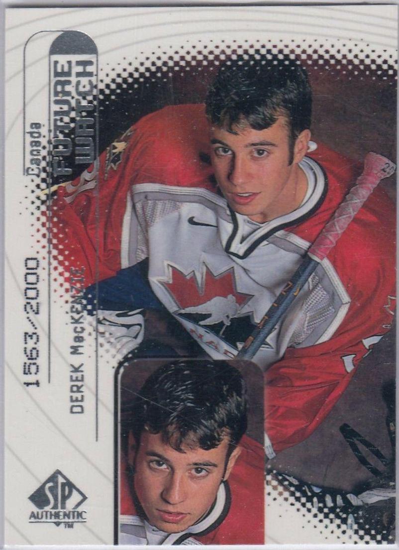 Derek MacKenzie #127 1998-99 SP Authentic Hockey
