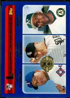 Alex Rodriguez / Magglio Ordonez / Miguel Tejada