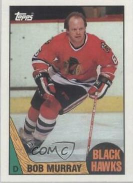 Bob Murray #156 Hockey Cards 1987 Topps
