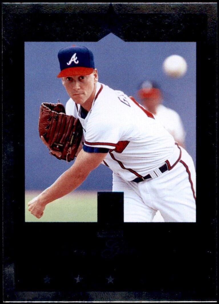 Tom Glavine #46 Baseball Cards 1997 Panini Donruss Elite
