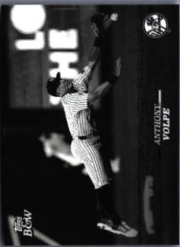 Anthony Volpe #73 Baseball Cards 2024 Topps Black and White