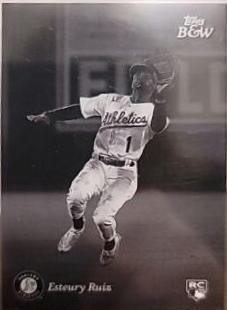 Esteury Ruiz #3 Baseball Cards 2023 Topps Black and White