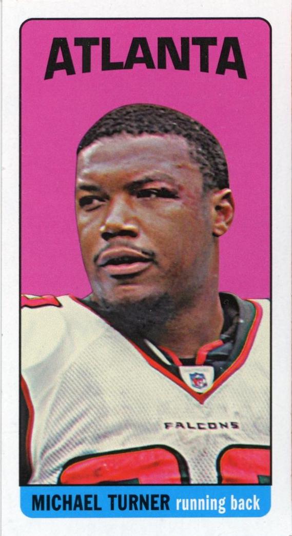 Michael Turner #5 Football Cards 2012 Topps 1965 Inserts