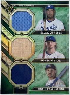 Vinnie Pasquantino / Bobby Witt Jr. / Salvador Perez