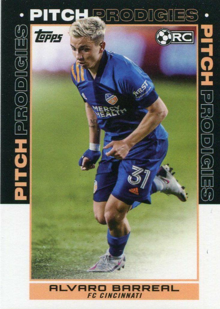Alvaro Barreal #193 Soccer Cards 2021 Topps MLS