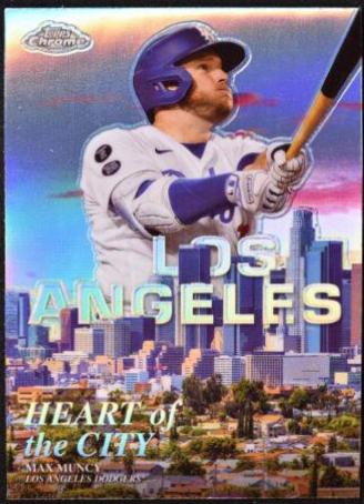 Max Muncy #HOC-12 Baseball Cards 2022 Topps Chrome Heart of the City