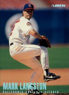 Mark Langston #51 Baseball Cards 1996 Fleer Tiffany