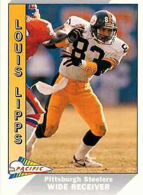 Louis Lipps #427 Football Cards 1991 Pacific