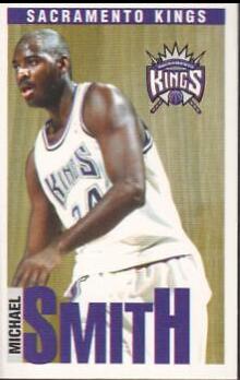 Michael Smith #263 1996 Panini Stickers Basketball