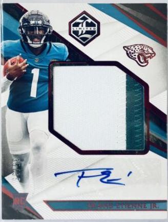 Travis Etienne Jr. [Patch Autograph Ruby Spotlight] #156