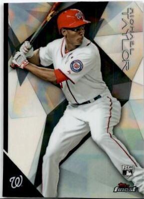 Michael Taylor #12 Baseball Cards 2015 Finest