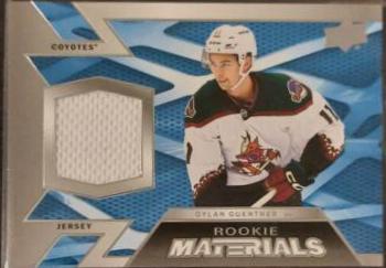 Dylan Guenther #RM-DG Hockey Cards 2022 Upper Deck Rookie Materials