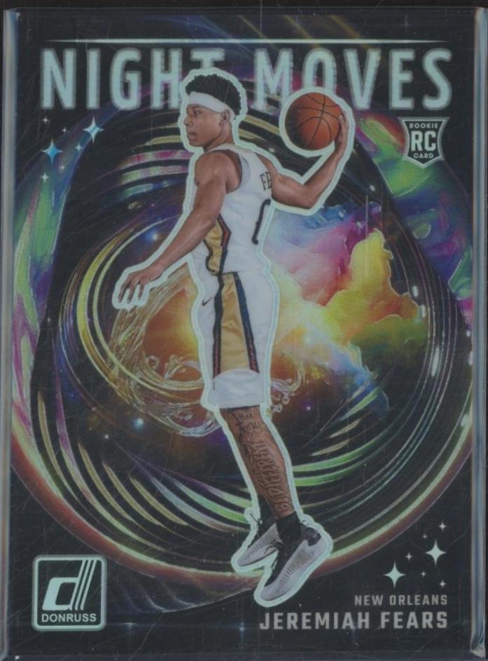 Jeremiah Fears #2 2025 Panini Donruss Night Moves Basketball