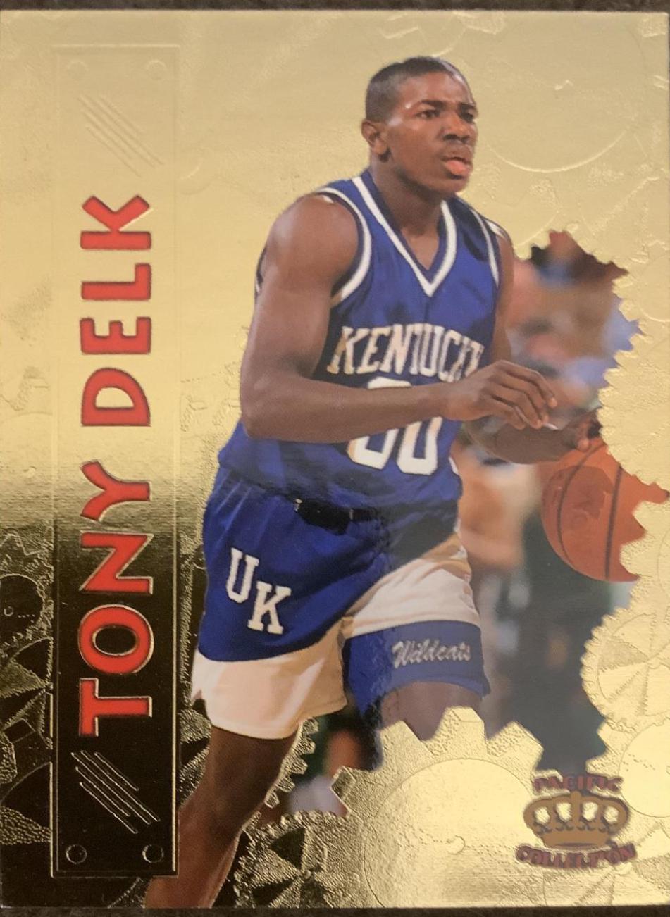 Tony Delk #PP-10 Basketball Cards 1995 Pacific Prisms