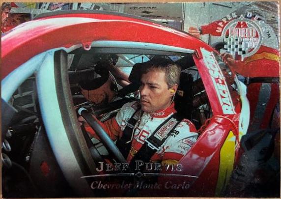 Jeff Purvis #RC38 Racing Cards 1996 Upper Deck Road to the Cup NASCAR