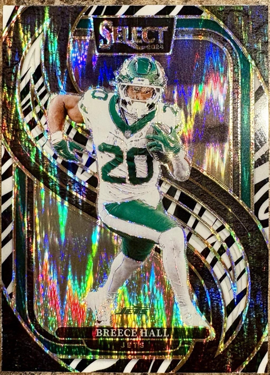e Harrison (VERY RARE SET!! 送料込み） Breece Hall [Zebra Prizm] #111 Prices | 2024 Panini Select